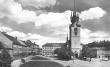 Příbram - náměstí TGM, kostel sv. Jakuba Většího [1951]