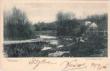 Březnice - řeka, partie z městského parku (před regulací) [1901]