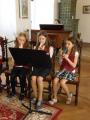 sopránové zobcové flétny (I. blok) - Anna Závodská, Johana Prüglová, Johana Adamová