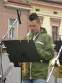 David Sýkora v dechovém sextetu hraje na altsaxofon