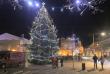 vánoční strom Březnice 2016