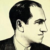 George Gershwin (kresba Andy Warhol)